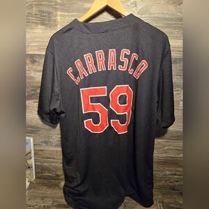 Cleveland Indians SGA Carlos Cookie Carrasco Jersey Men's XL Limited‎ Edition